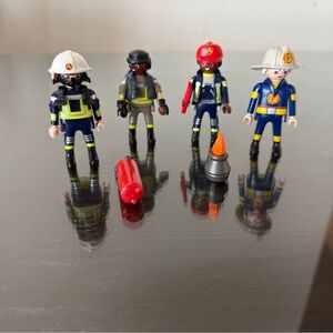Playmobil Firefighter Action Figures